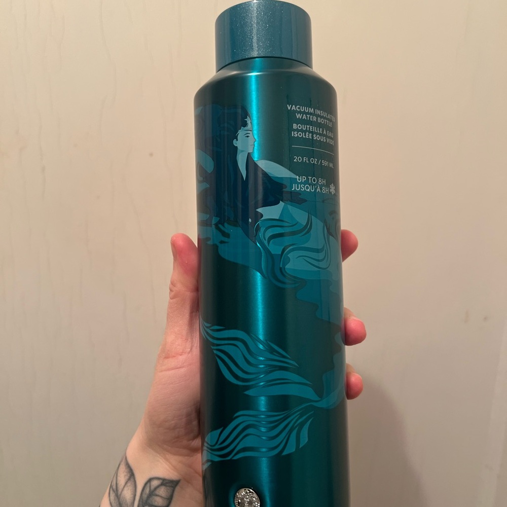 Starbucks Siren Teal Vacuum Insulated Water Bottle